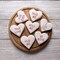 Small Candy Heart Sayings Cookie Stencils | C252 by Designer Stencils | Cookie Decorating Tools |